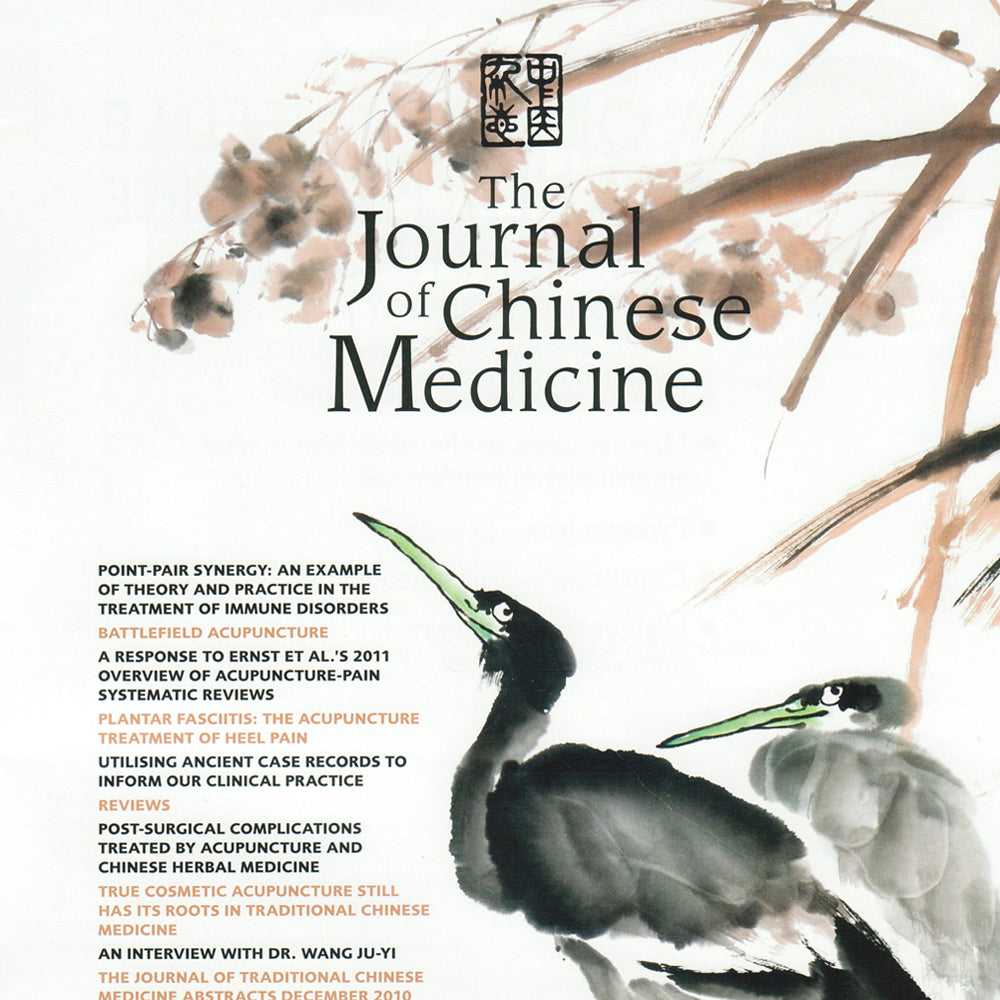 Read about Cosmetic Acupuncture in The Journal Of Chinese Medicine