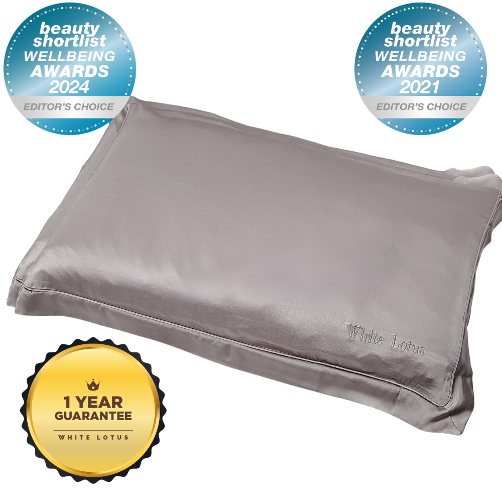 19 Momme Pure Silk Pillowcase  - Reduces Wrinkles and Hair Loss